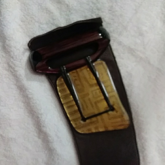 Lisandro Sarasola leather belt, women's M - Picture 2 of 7